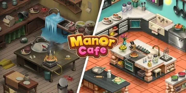 تحميل لعبة Manor Cafe مهكرة للاندرويد APK اخر اصدار
