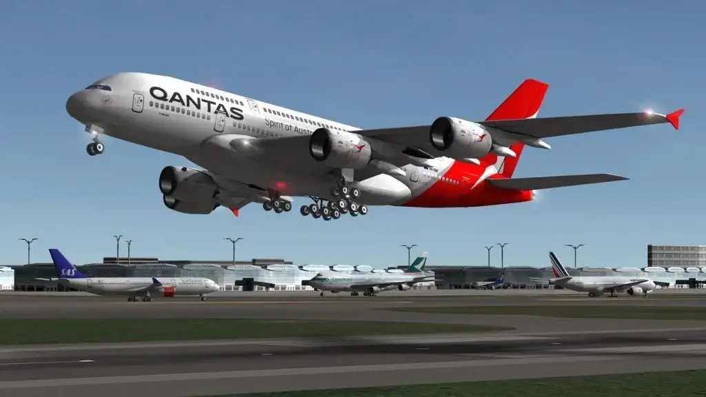 لعبة rfs real flight simulator مهكرة للاندرويد APK